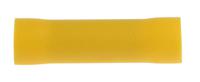 613-9766 RS PRO Butt Splice Connector, Yellow, Insulated, Tin 12 → 10 AWG