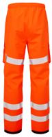 lfe907r-xl PULSAR LFE907 Orange Hi Vis Trouser Hi-Vis, Waterproof, Windproof 37/39 in Leg Length 31in