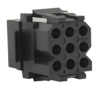 sms9r1 Souriau Sunbank by Eaton, SMS Female Connector Housing, 9 Way, 3 Row