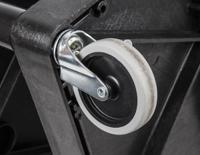 225-6019 RS PRO 3 Shelf PE Trolley, 810 x 610mm, 180kg Load