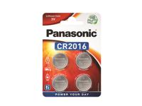 cr2016l4bp Panasonic CR2016 Button Battery, 3V, 20mm Diameter