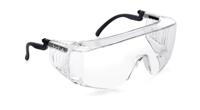 squpsi Bolle Safety SQUALE Anti-Mist UV Over Specs, Clear PC Lens