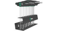 05023454001 Wera T Shape Imperial Hex Key Set, 1 x 3/32x150mm