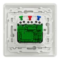 s320089 Schneider Electric White, 1 Gang, Ovalis C Series