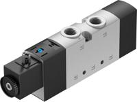 vuvs-l25-m52-ad-g14-f8-1c1 Festo 5/2 Monostable Solenoid Valve - Electrical G 1/4 VUVS Series, 575503