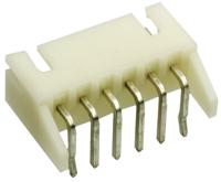 s6b-xh-alfsn JST XH Series Right Angle Through Hole PCB Header, 6 Contact(s), 2.5 mm Pitch, 1 Row, Shrouded