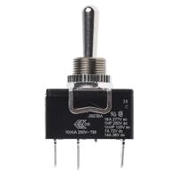 c3922baaaa Arcolectric (Bulgin) Ltd Toggle Switch, Panel Mount, (On)-Off-(On), SPDT, Tab Terminal