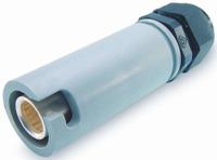 snlf-s-c35-25s-gy ITT Cannon, Veam Snaplock IP65 Grey Cable Mount 1P Mains Connector Socket, Rated At 250A, 1.0 kV