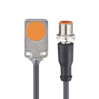iq2002 ifm electronic Inductive Rectangular Proximity Sensor, 8 mm Detection, PNP NO, 10 → 30 V dc