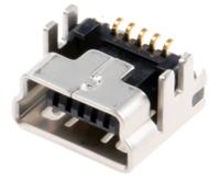 ux60sc-mb-5s880 Hirose Right Angle, Through Hole, Socket Type B 2.0 USB Connector