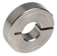 encl30-12mm-ss Ruland Shaft Collar, One Piece, Clamp Screw, Bore 12mm, OD 30mm, W 8mm, Stainless Steel