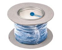 285-7791 Staubli Blue 0.25 mm² Hook Up Wire, 23 AWG, 66/0.07 mm, 100m, PVC Insulation