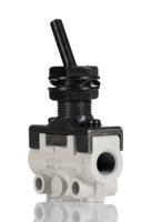 vm130-01-08a SMC Toggle Lever Pneumatic Relay Pneumatic Manual Control Valve VM100 Series, R 1/8, 1/8, III B