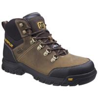 p722602 Caterpillar Framework Brown Steel Toe Capped Safety Boots, UK 10, EU 44