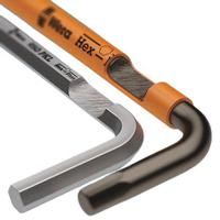 05004173001 Wera 9 piece L Shape Metric Hex Key Set, 1 x 2.0x101 mm, 1 x 2.5x112 mm, 1 x 3.0x123 mm, 1 x 4.0x137 mm, 1 x 5.0x154