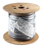 196-4720 RS PRO 1.5 mm² 3 Core Power Cable, Black PVC, 50m