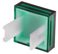 745-2590 RS PRO Green Square Push Button Lens for Use with SD16 Series