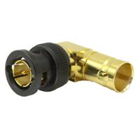 10-520-w66 COAX Connectors Right Angle 75Ω Coaxial Adapter BNC Socket to BNC Plug 6GHz
