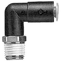 kcl06-02s SMC KC Series Elbow Fitting, 6 mm to R 1/4 Male, Threaded-to-Tube Connection Style, KCL06-02S