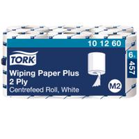101260 Tork Tork Wiping Paper Plus Rolled White Paper Towel, 160 m x 194 mm, 2-Ply