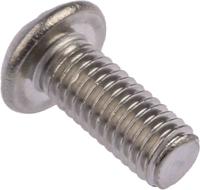 621-2681 RS PRO Plain Button Stainless Steel Tamper Proof Security Screw, M5 x 12mm