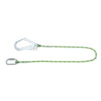 1032340 Honeywell Safety 1.5m Safety Rope Fall Arrest Lanyard Twist Lock Karabiner Twin