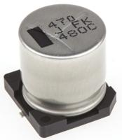 eevfk1j471m Panasonic 470μF Aluminium Electrolytic Capacitor 63V dc, Surface Mount - EEVFK1J471M