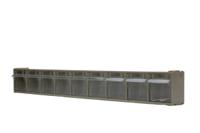 519-289 RS PRO 9 Tilt Drawer Unit, PP, 68mm x 600mm x 78mm