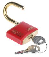xr0084t40ka4 ABUS Key Weatherproof Brass Safety Padlock, Keyed Alike, 6mm Shackle, 40mm Body