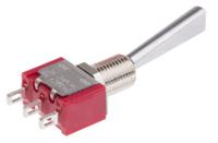 734-7101 RS PRO Toggle Switch, Panel Mount, On-On, SPDT, Solder Terminal
