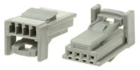1473672-2 TE Connectivity, MULTILOCK 025 Male Connector Housing, 2.2mm Pitch, 4 Way, 1 Row