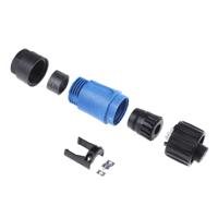 c01630d00611010 Amphenol Industrial Circular Connector, 6 Contacts, Cable, Standard Connector, Socket, Female, IP67, Ecomate M Series