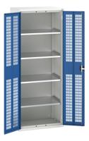 1692674311 Bott 2 Door, 0 Drawer Sheet Steel Floor Standing Cupboard, 800 x 550 x 2000mm