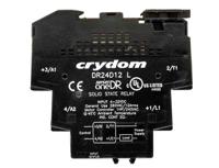 dr24d12 Sensata Crydom Solid State Interface Relay, 32 V dc Control, 12 A rms Load, DIN Rail Mount