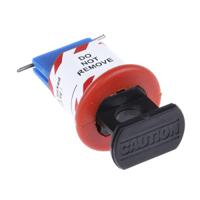 862-5234 RS PRO Black, Blue, Red 1-Lock ABS, Nylon, Steel Conventional Miniature Circuit Breaker Lockout, 7.25mm Shackle