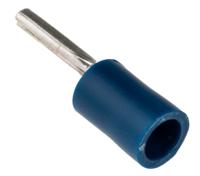 452-647 RS PRO Insulated, Tin Crimp Pin Connector, 1.5mm² to 2.5mm², 16AWG to 14AWG, 1.9mm Pin Diameter, 12mm Pin Length, Blue