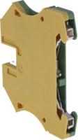 1010100000 Weidmuller 2-Way WPE 4 Earth Terminal Block, 10 → 22 AWG Wire, Screw Down, Wemid Housing, ATEX