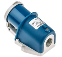 847 MENNEKES, PowerTOP IP44 Blue Wall Mount 3P Right Angle Industrial Power Socket, Rated At 16A, 230 V