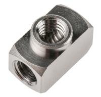 m-5t SMC M Series Tee Threaded Adaptor, M5 Female to M5 Female