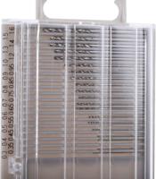 162-5346 RS PRO 20-Piece Twist Drill Bit Set for Multi-Material, 1.6mm Max, 0.3mm Min, HSS Bits