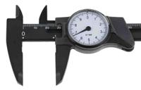 841-2537 RS PRO 150mm, 6in Dial Caliper 0.1 mm Resolution, Imperial, Metric