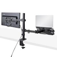 a2-laptop-desk-mount StarTech.com Desk Mounting Monitor Arm, Laptop Tray for 1 x Screen, 32in Screen Size