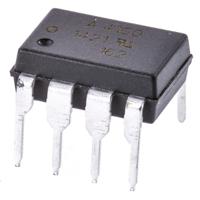 hcpl-4100-000e Broadcom, HCPL-4100-000E DC Input Transistor Output Optocoupler, Through Hole, 8-Pin DIP