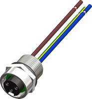 283-5002 RS PRO Industrial Circular Connector, 3 Contacts, Panel, 7/8 in Connector, Socket, Female, IP68