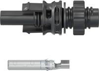 320344p0001 Staubli MC4-Evo 2 Series, Female, Panel Mount Solar Connector, Cable CSA, 2.5mm², Rated At 32A, 1.5 kV PV-ADB4