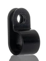 211-60004-h5p-pa66hs-bk HellermannTyton 9.5mm Black, Polyamide P Clip