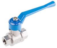 qh-14 Festo Brass 2 Way, Ball Valve, Threaded, G 1/4in, 10mm, -0.95 → 30bar Operating Pressure