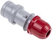 2131637 Scame IP44 Red Cable Mount 3P + N + E Industrial Power Plug, Rated At 16A, 415 V