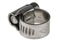 145-0264 RS PRO Stainless Steel Hex Screw Worm Drive, 9.5mm Band Width, 9.5 → 12mm ID