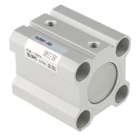 cq2b20-20d SMC Pneumatic Compact Cylinder - 20 mm Bore, 20 mm CQ2 Series, Double Acting Acting